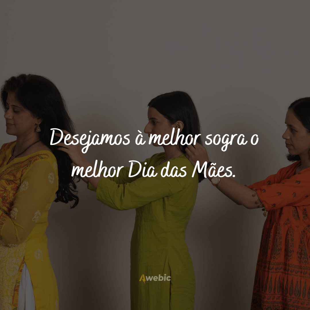 Mensagens de Dia das Mães para sogra