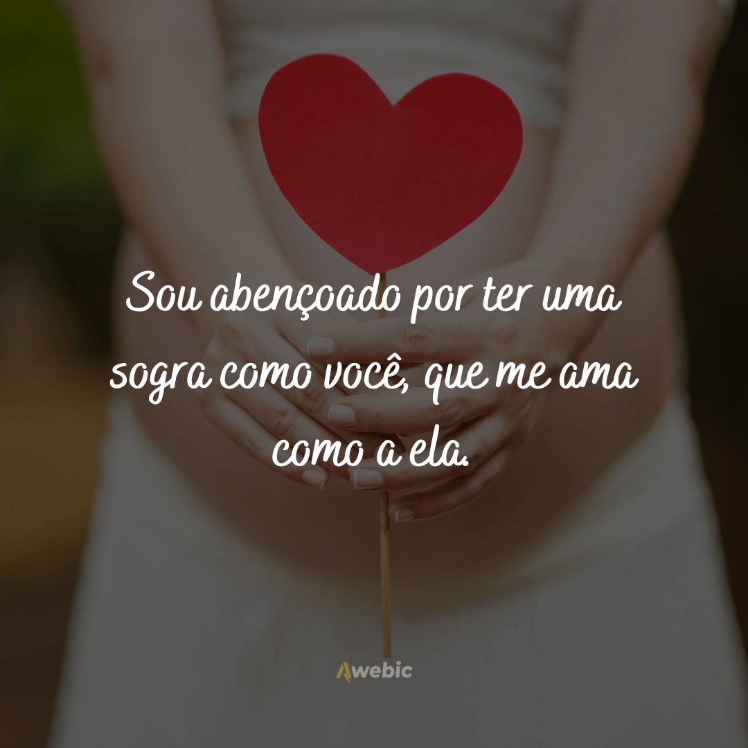 Frases lindas de Feliz Dia das Mães para sogra