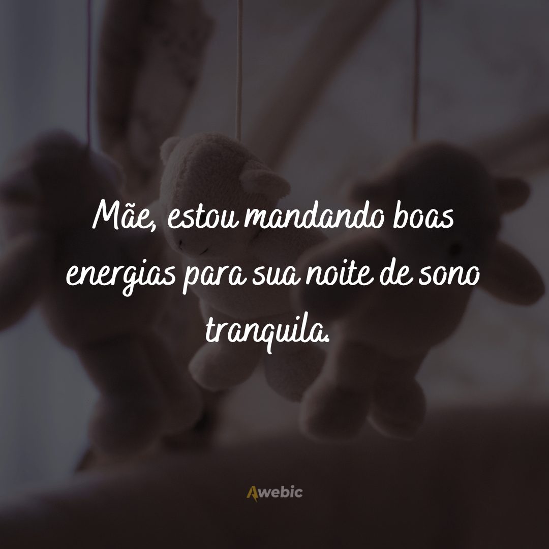 Frases de boa noite para Dia das Mães