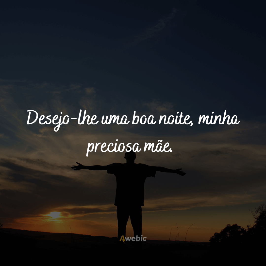 Frases de boa noite para mãe