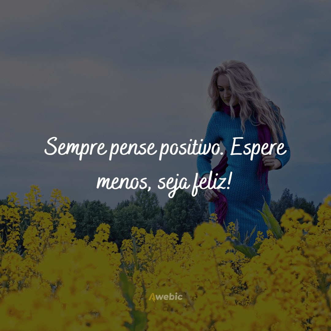 Frases de pensamentos positivos