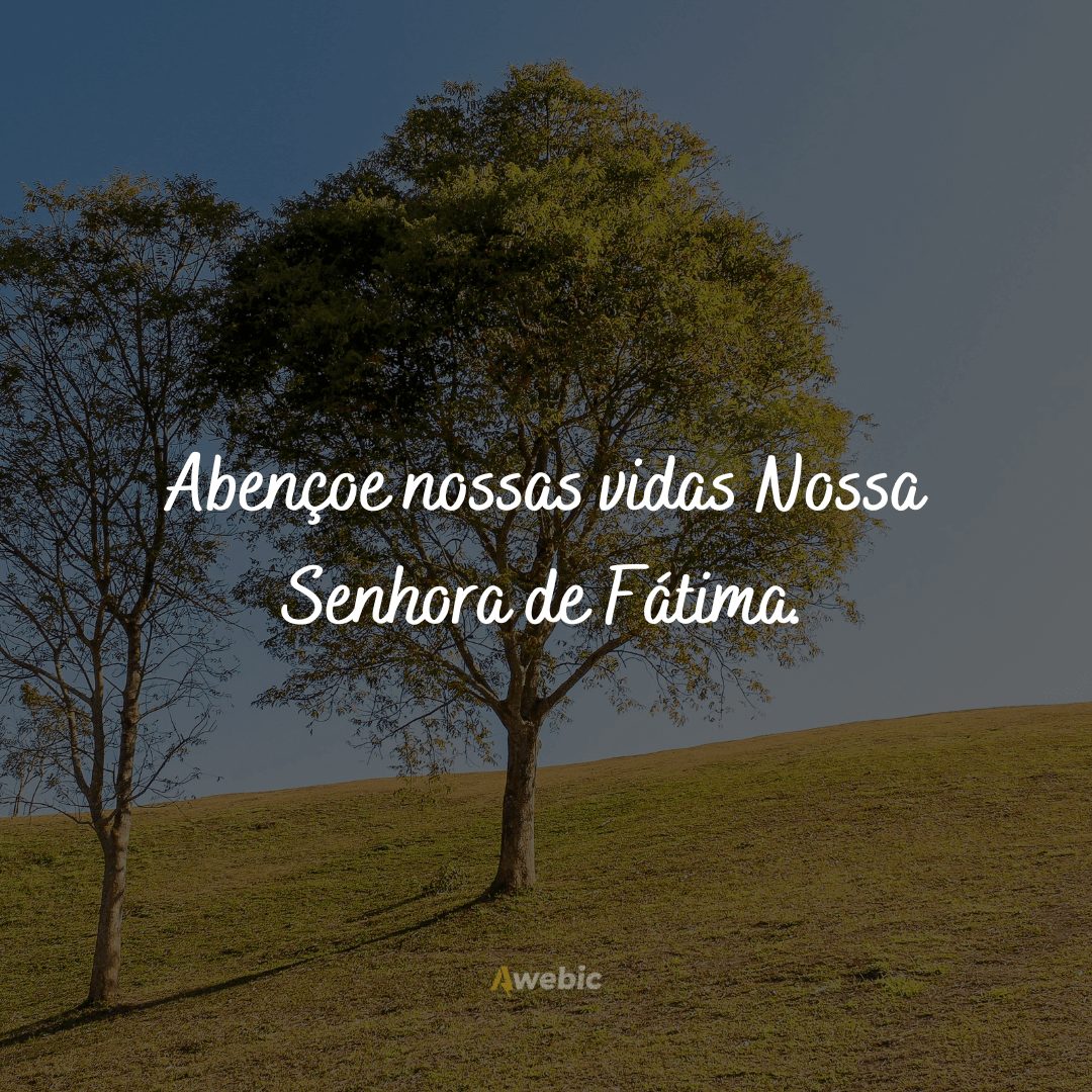 Frases de Nossa Senhora de Fátima