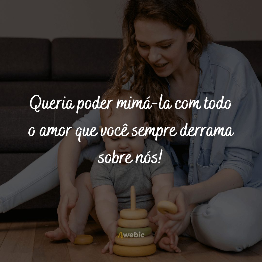 Mensagens de amor para mãe de coração