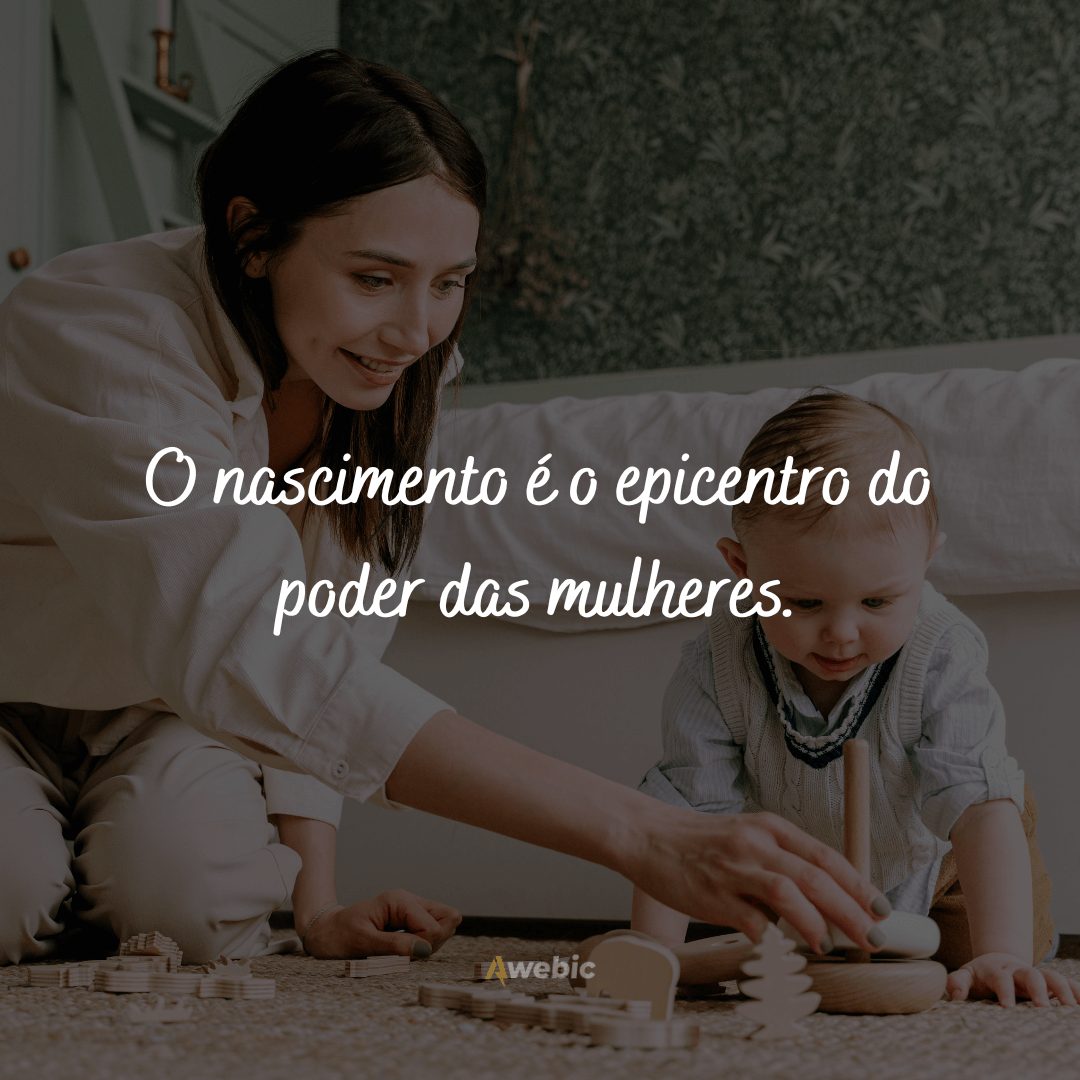 Mensagens para mães de primeira viagem