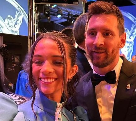 Rayssa Leal e Messi se encontram no Oscar do esporte, se liga nos registros