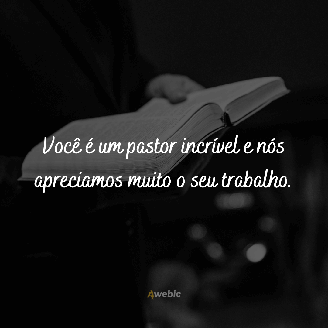 Mensagens de agradecimento para Dia do Pastor