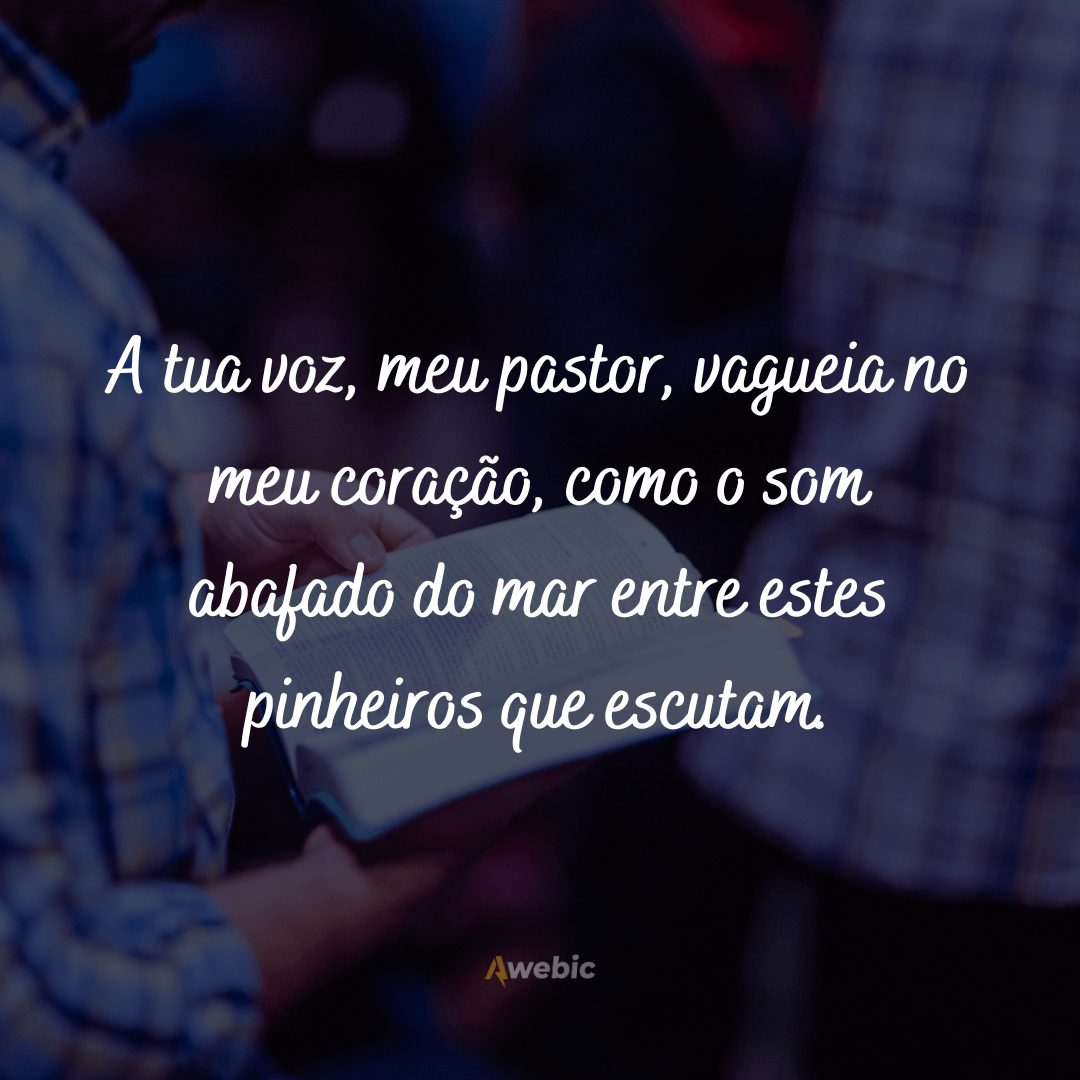 Mensagens de admiração para Pastor