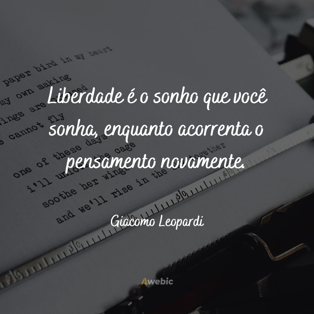 Frases de Giacomo Leopardi