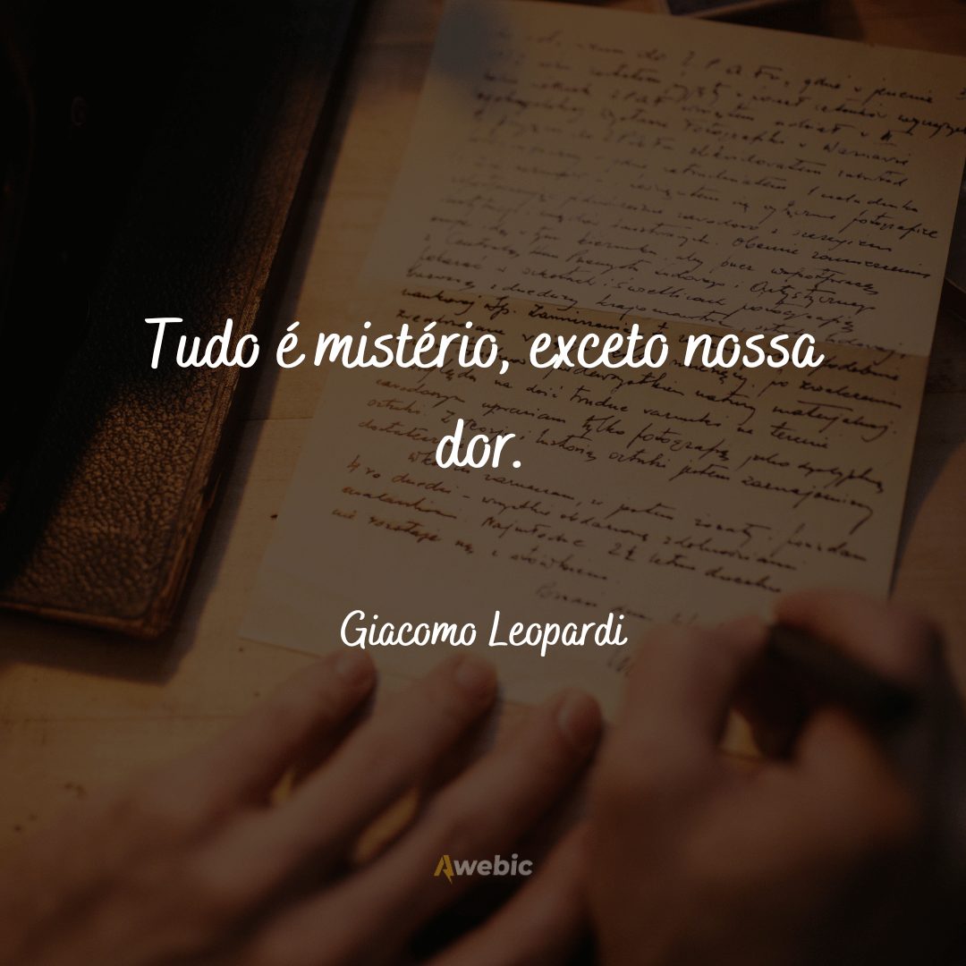 Frases de Giacomo Leopardi