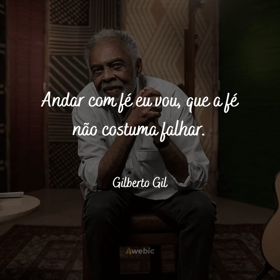 Trechos de músicas de Gilberto Gil