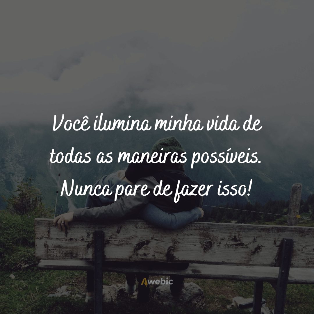 Frases de carinho para namorado