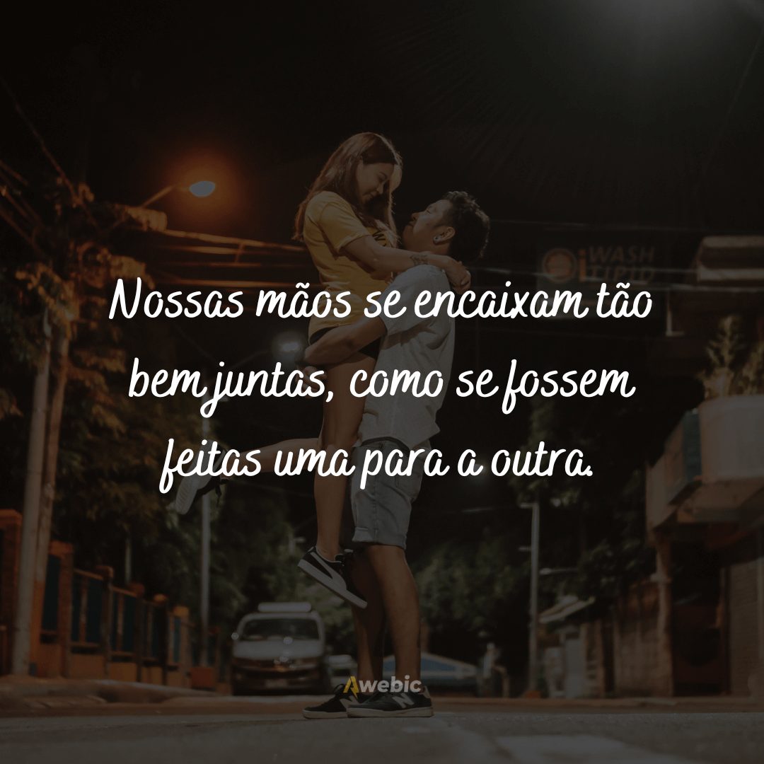 Frases de carinho para namorada