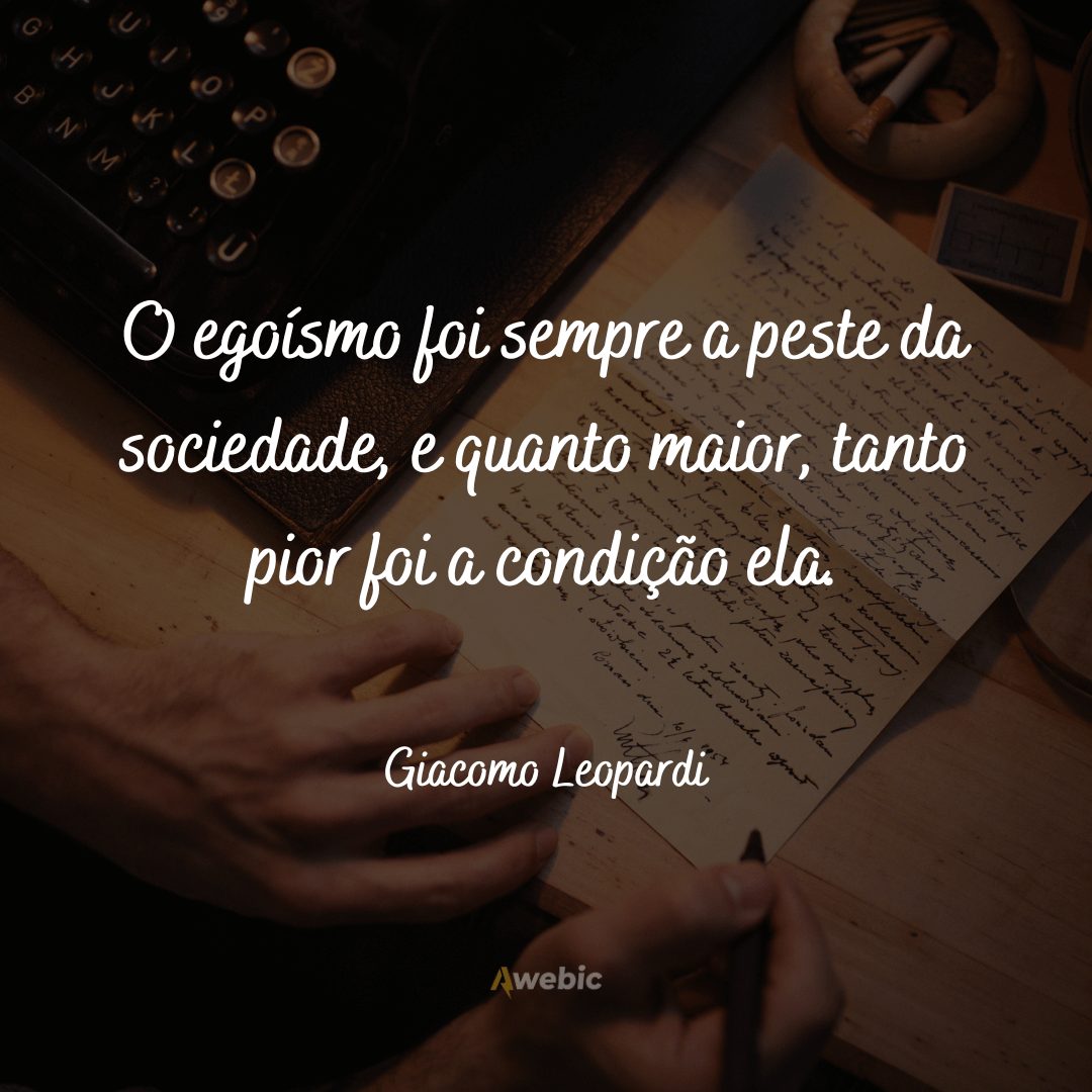 Frases de Giacomo Leopardi