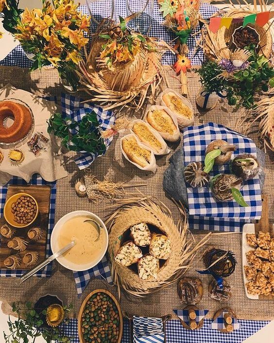 5 ideias de decoração SIMPLES que ninguém pensou em fazer para a festa junina (ainda) (Imagens: Pinterest)