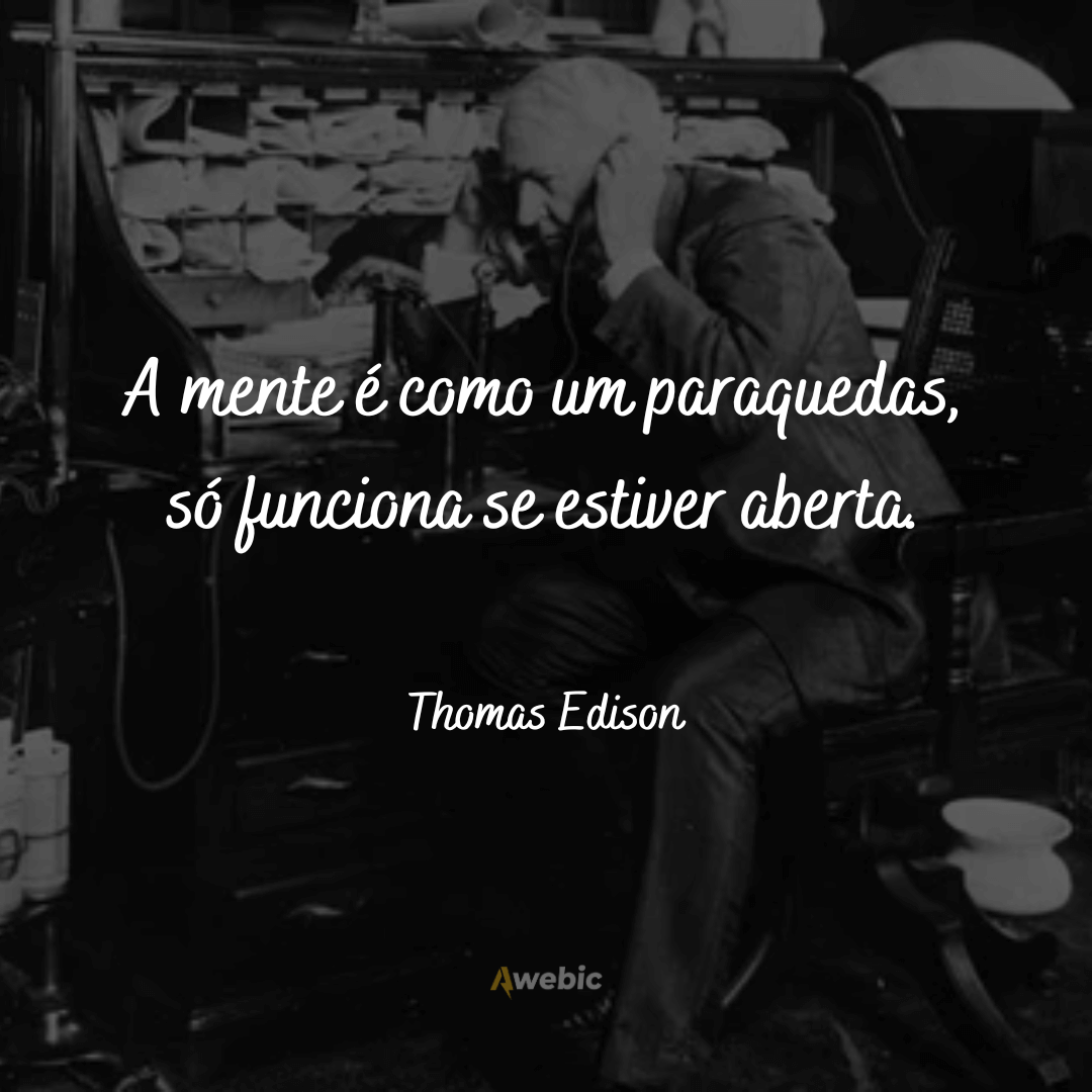 Frases Thomas Edison