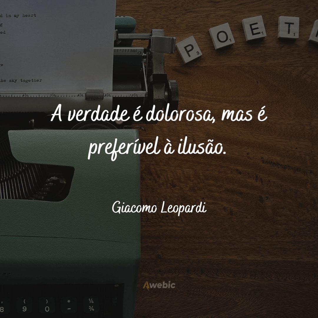 Frases de Giacomo Leopardi