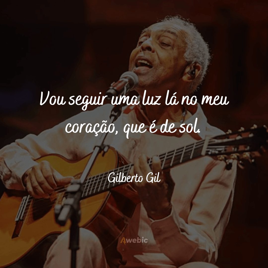 Trechos de músicas de Gilberto Gil