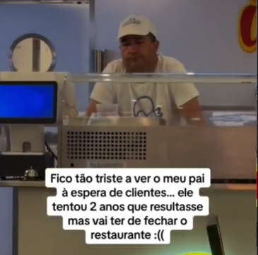 A união dos internautas permitiu que este restaurante continuasse aberto, veja o vídeo 