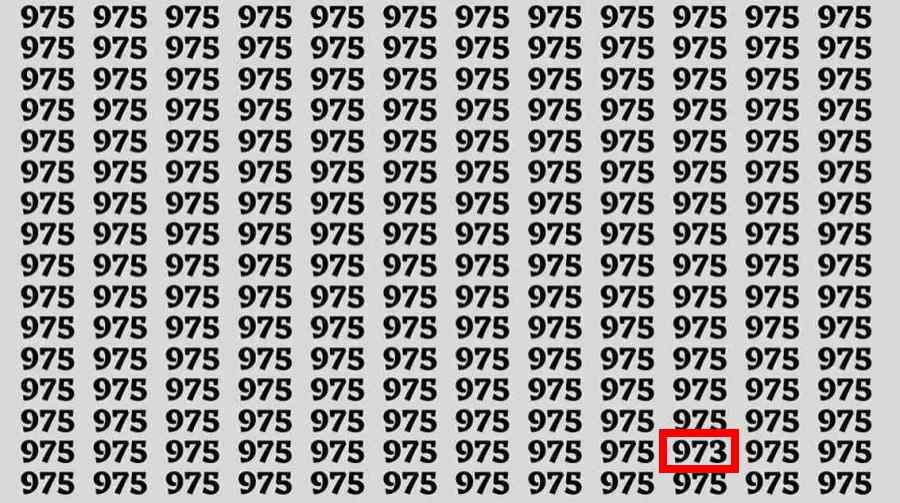 Teste de QI: você tem apenas 3 segundos para encontrar um número diferente nesta ilusão