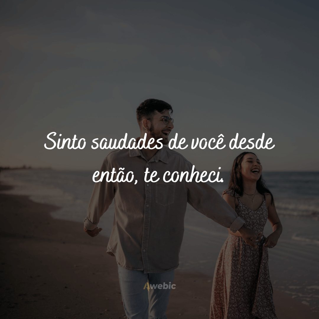 Frases de saudade