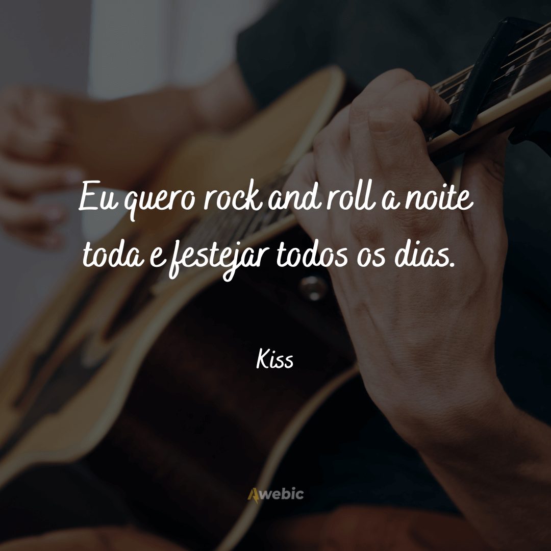 Frases de músicas de rock eleitas as mais lindas