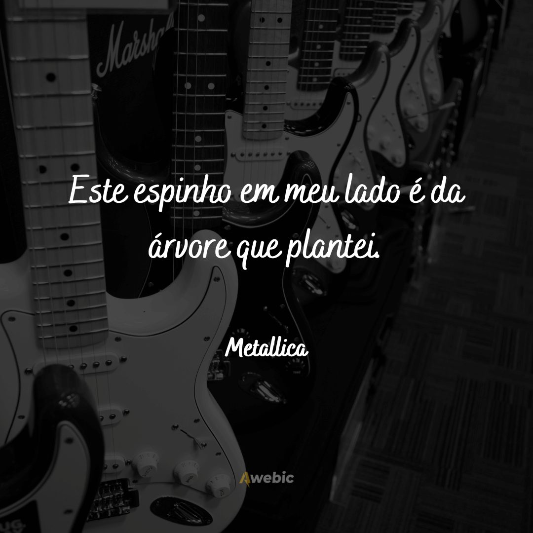 Frases da banda Metallica