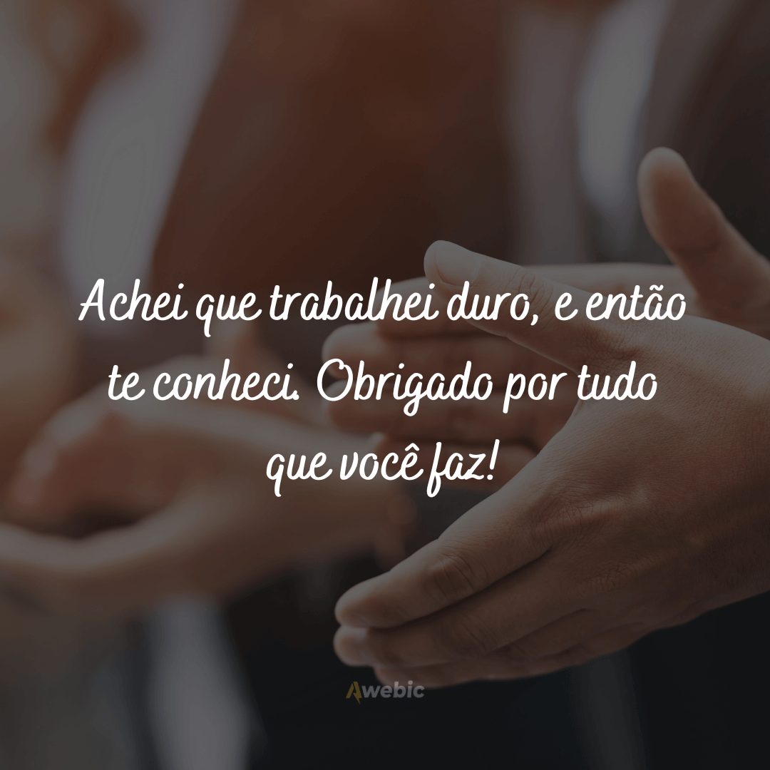 Frases de admiração profissional