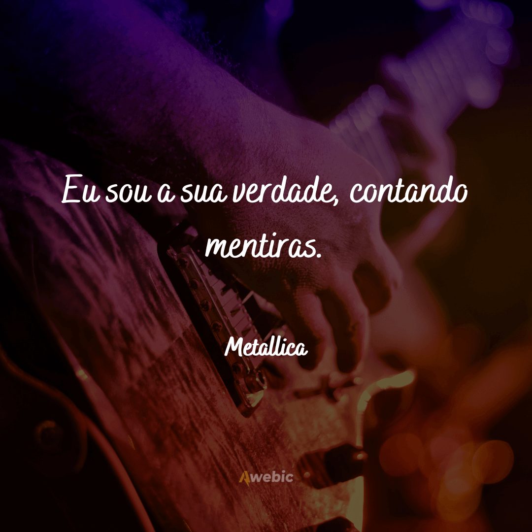 Frases da banda Metallica