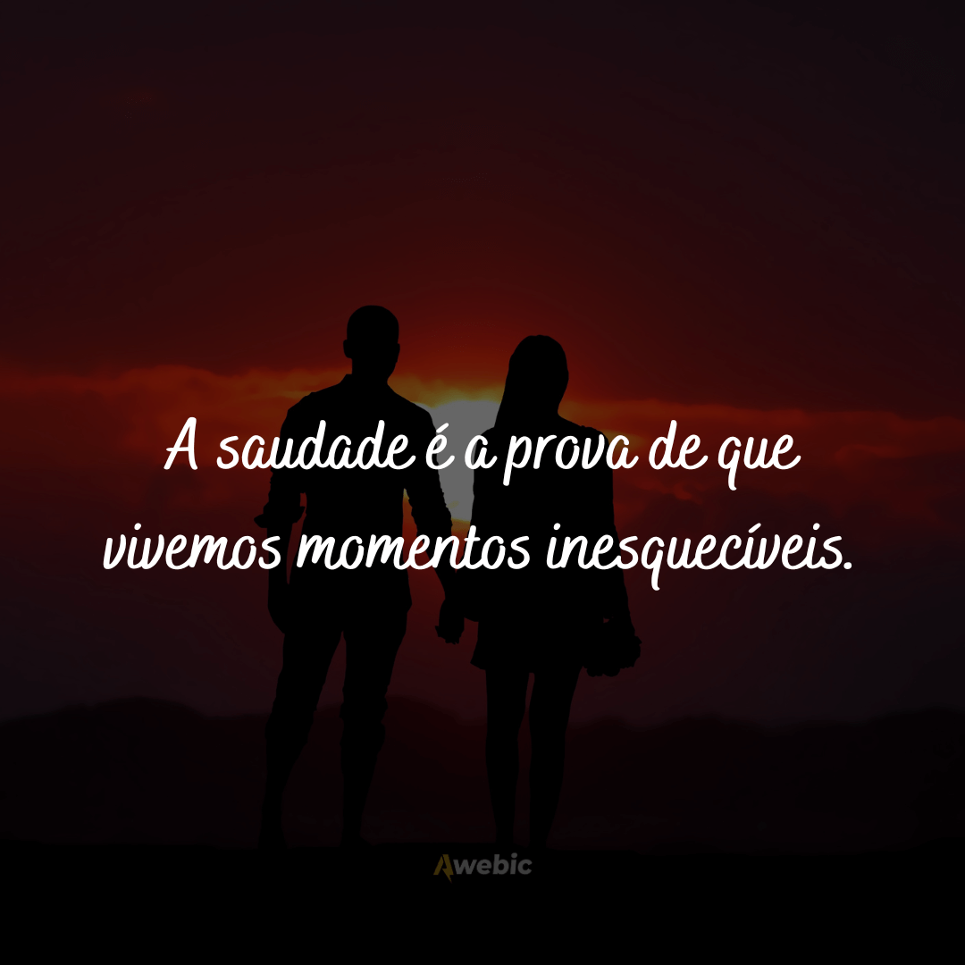 Frases de saudade