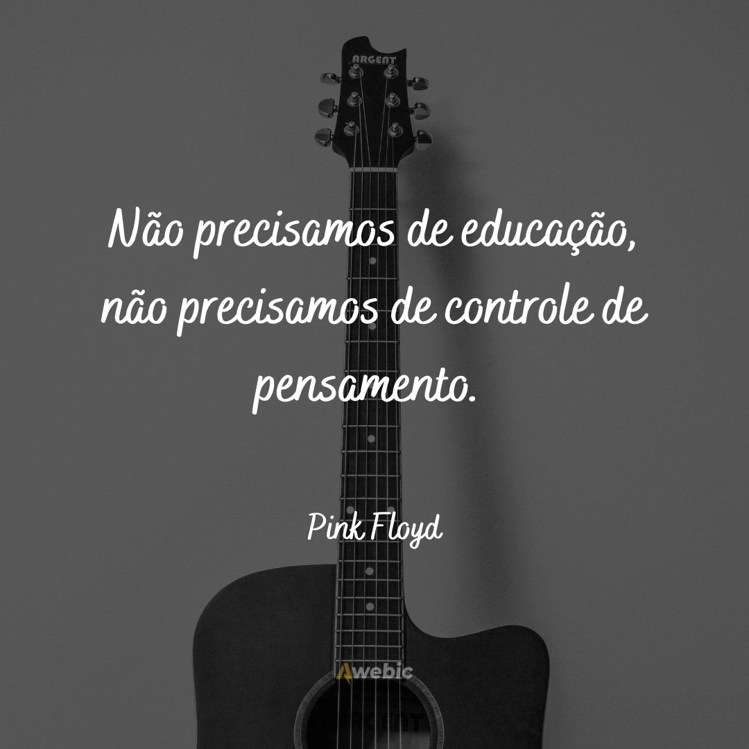 Frases de músicas de rock eleitas as mais lindas