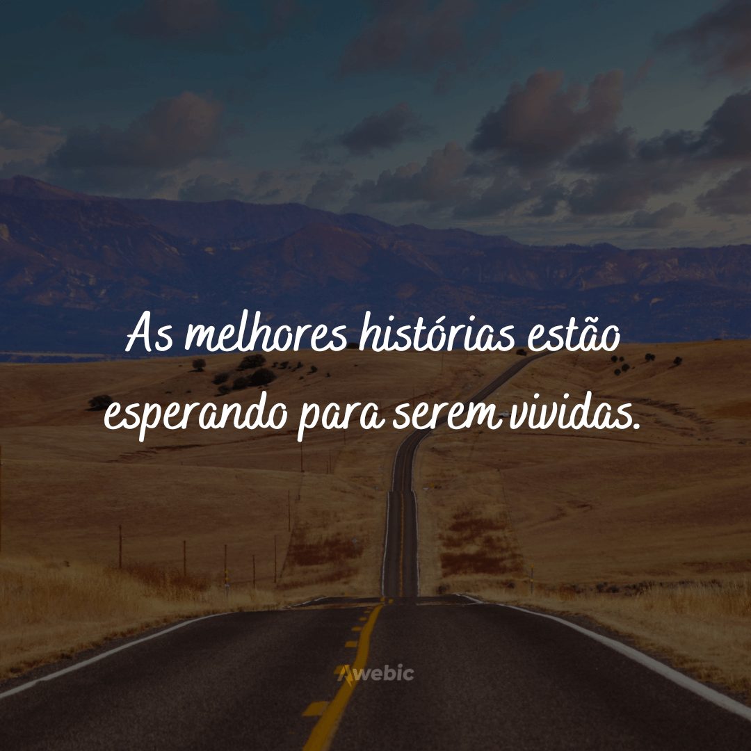 Frases de viagem para Instagram