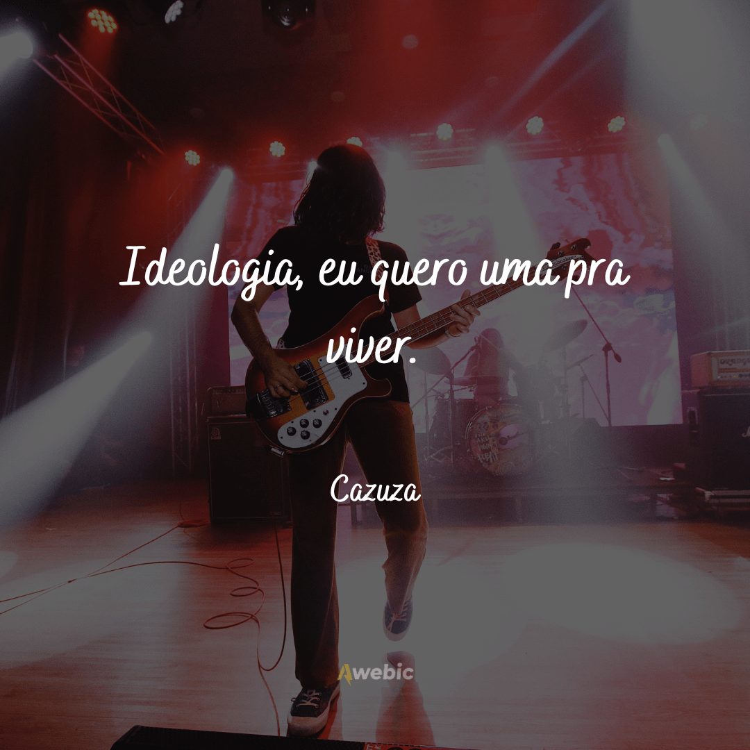 Frases de músicas de rock eleitas as mais lindas