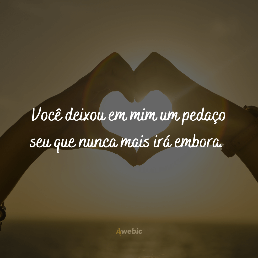 Frases de saudade