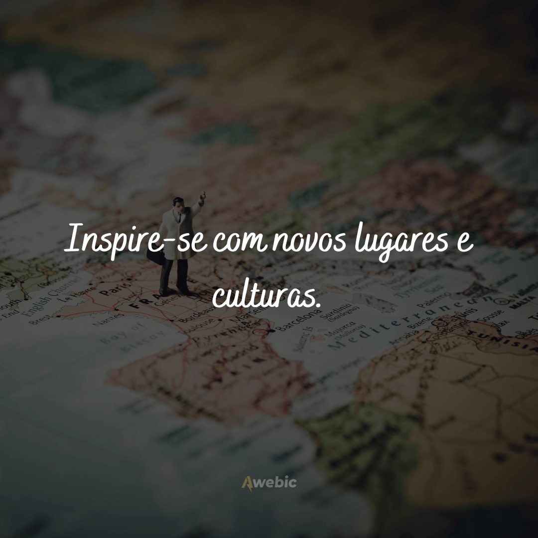 Frases de viagem para Instagram