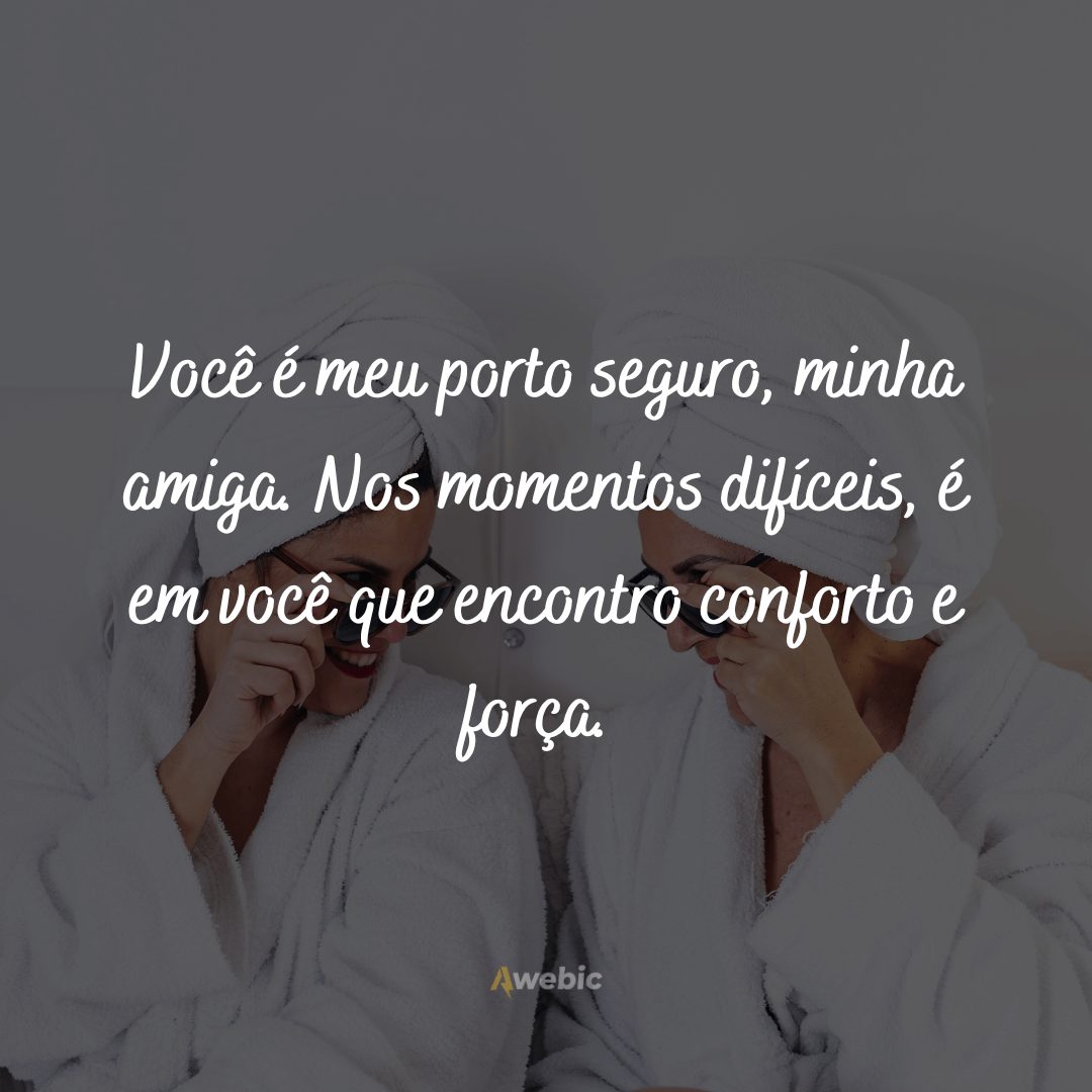 Textos de saudades da amiga