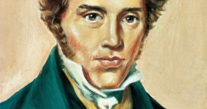 Pensamento de Søren Kierkegaard é um poema de vida feliz