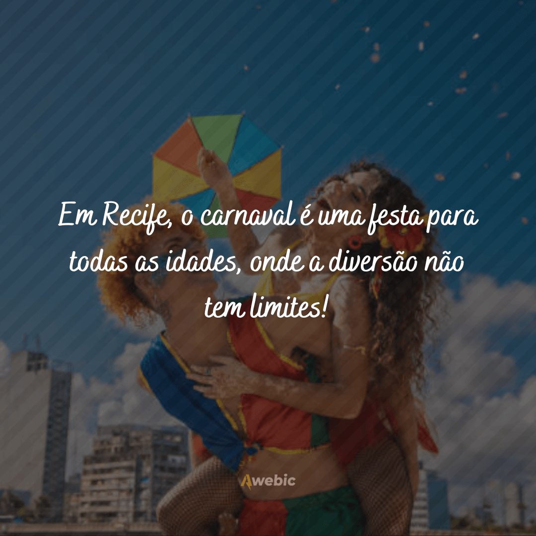 Frases de Carnaval de Recife