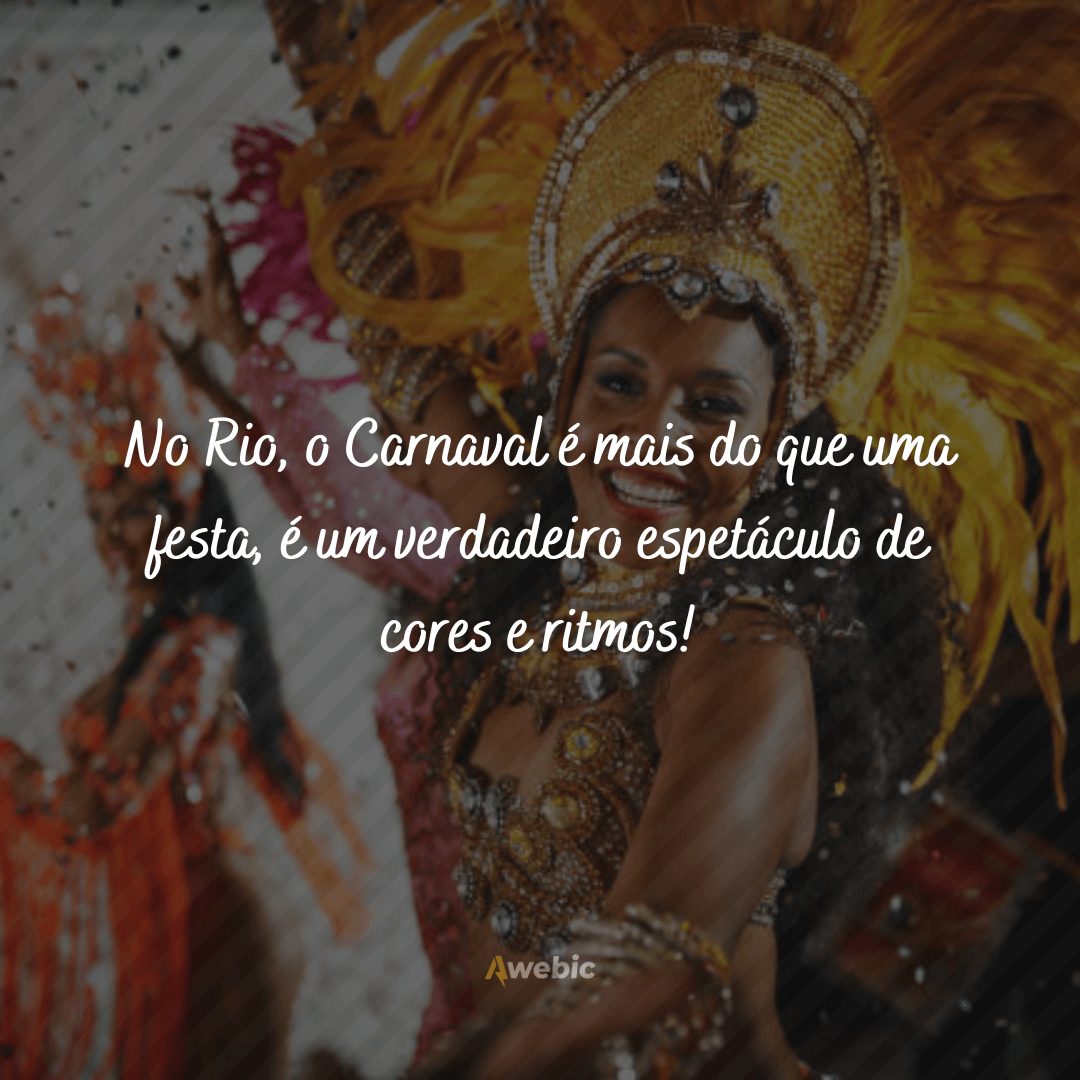 Frases de Carnaval do Rio de Janeiro