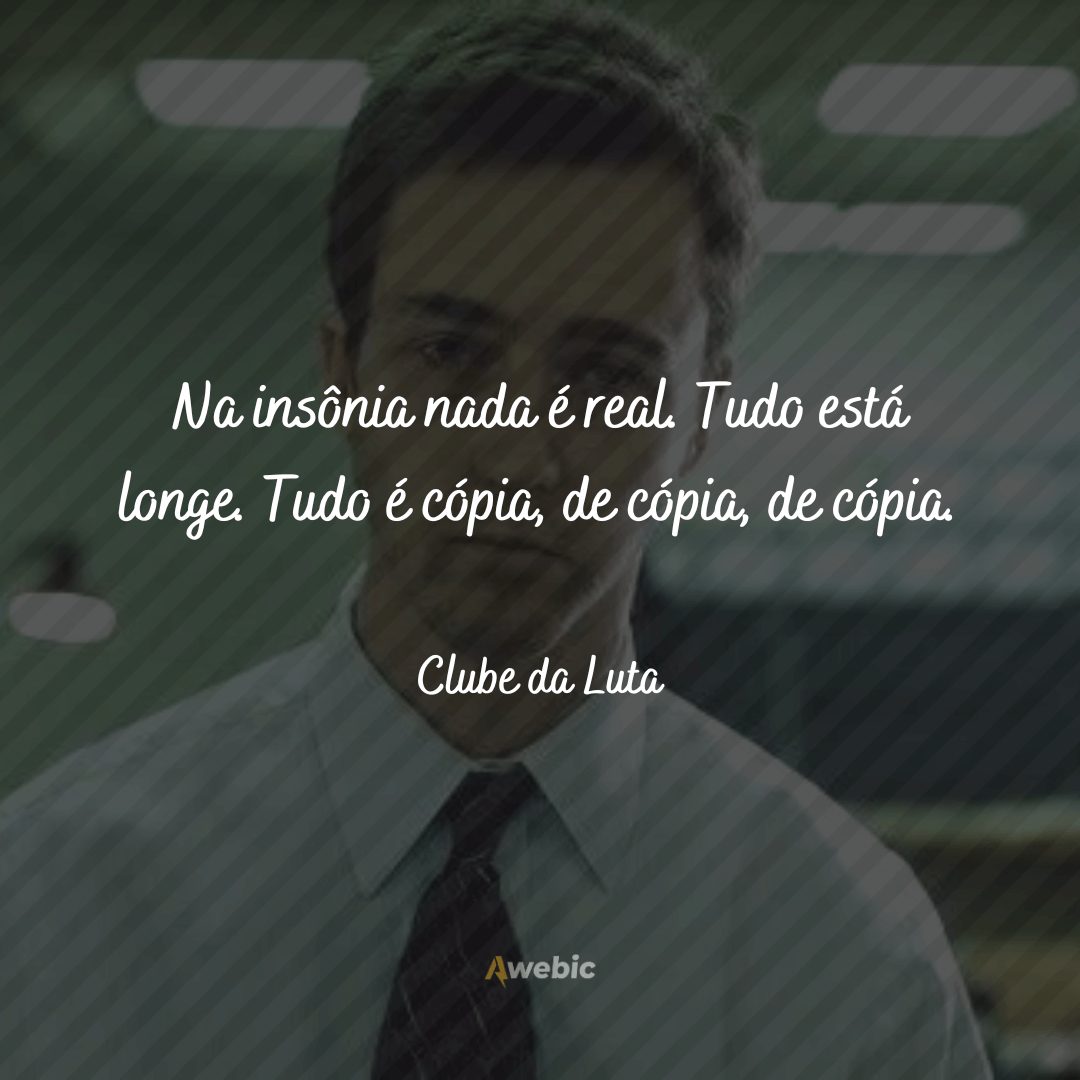 Frases de Clube da Luta: as melhores lições de vida