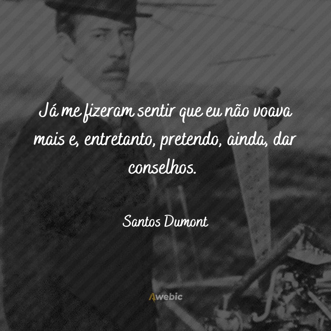 Frases de Santos Dumont com as mais inspiradoras