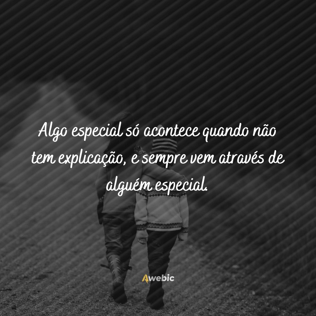 frases para alguém especial para enviar muito amor