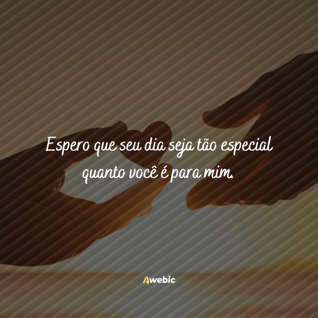 frases para alguém especial para enviar muito amor