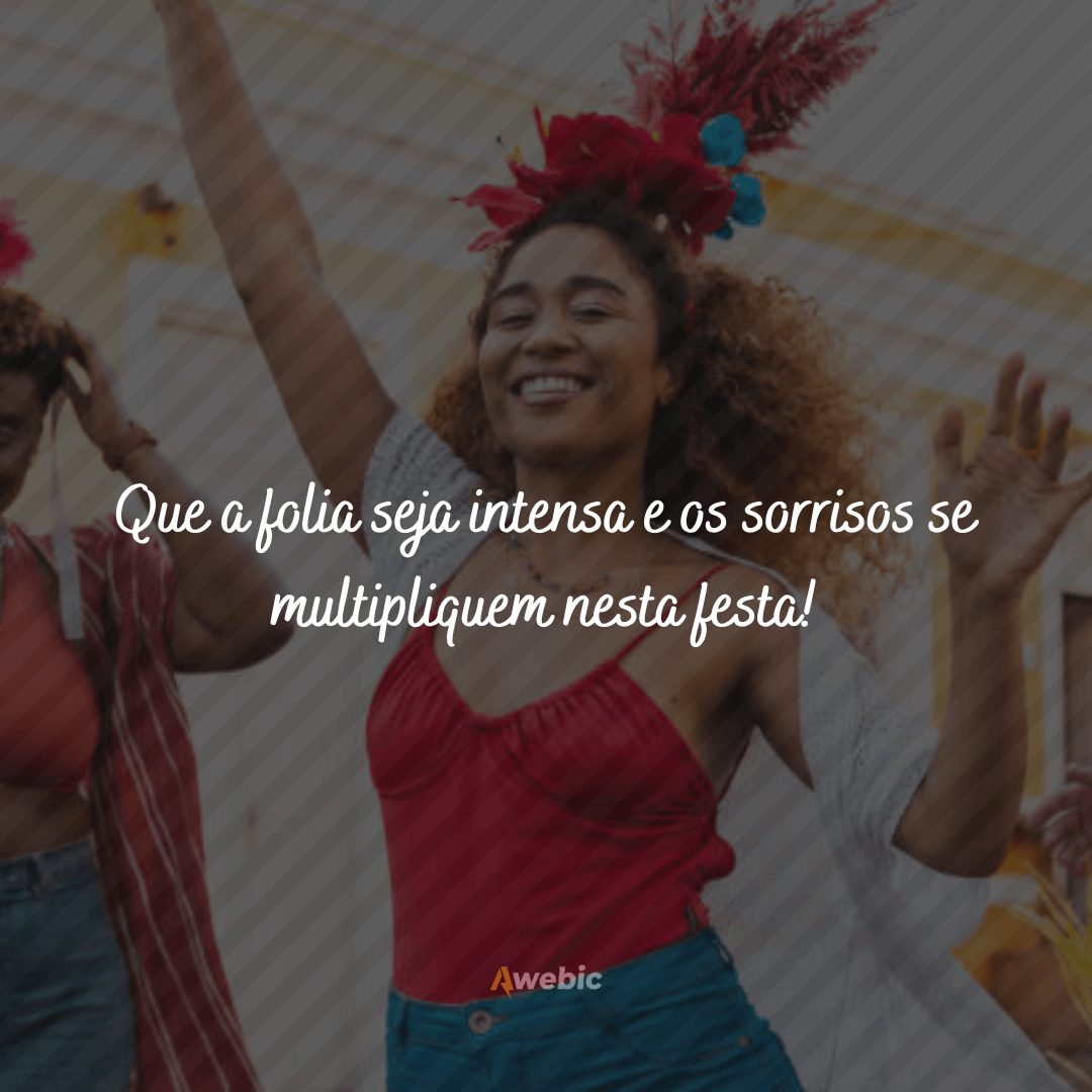 Frases para postar no carnaval: mais criativas