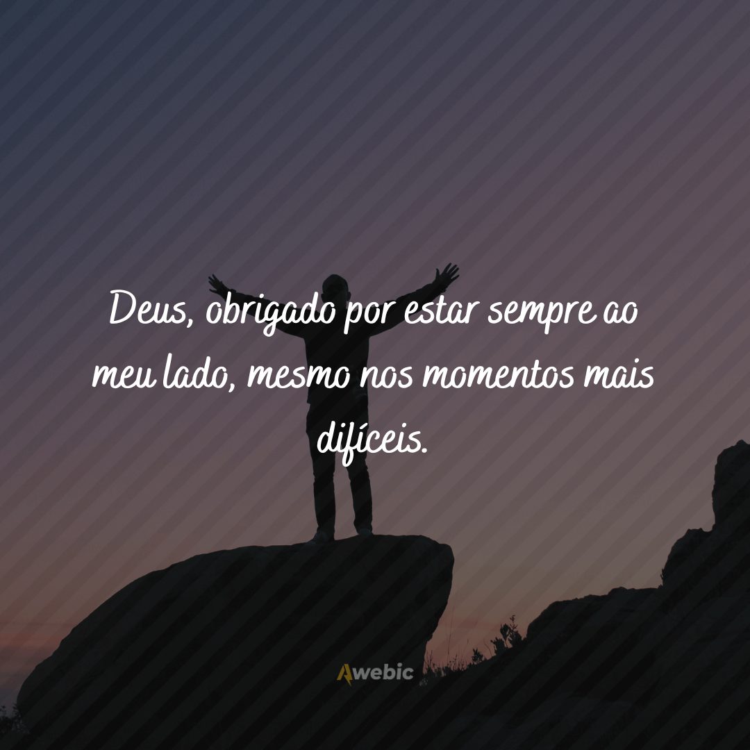 Mensagens de agradecimento a Deus