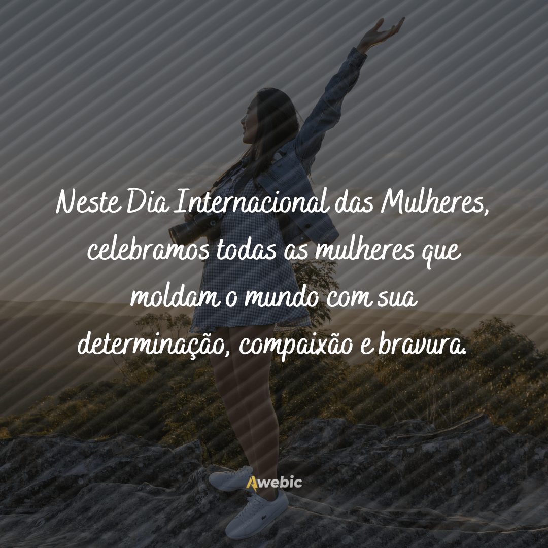 Brindes para o Dia Internacional das Mulheres