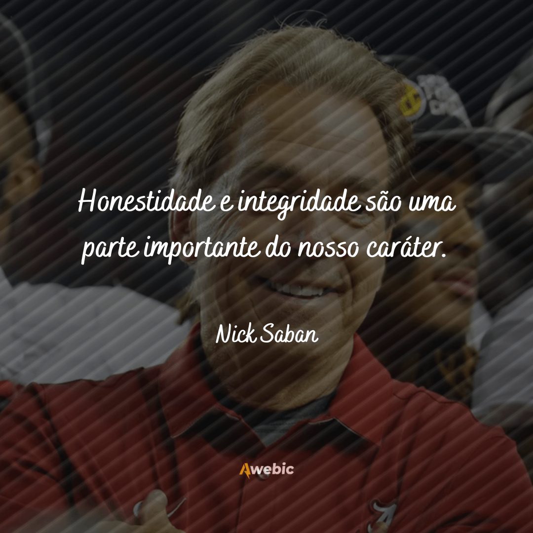 frases de Nick Saban para te inspirar muito hoje