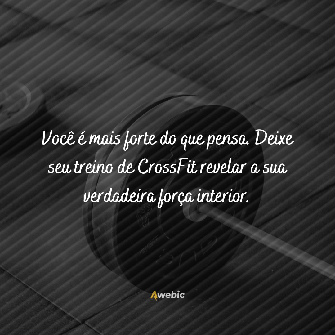 Frases para CrossFit para motivar