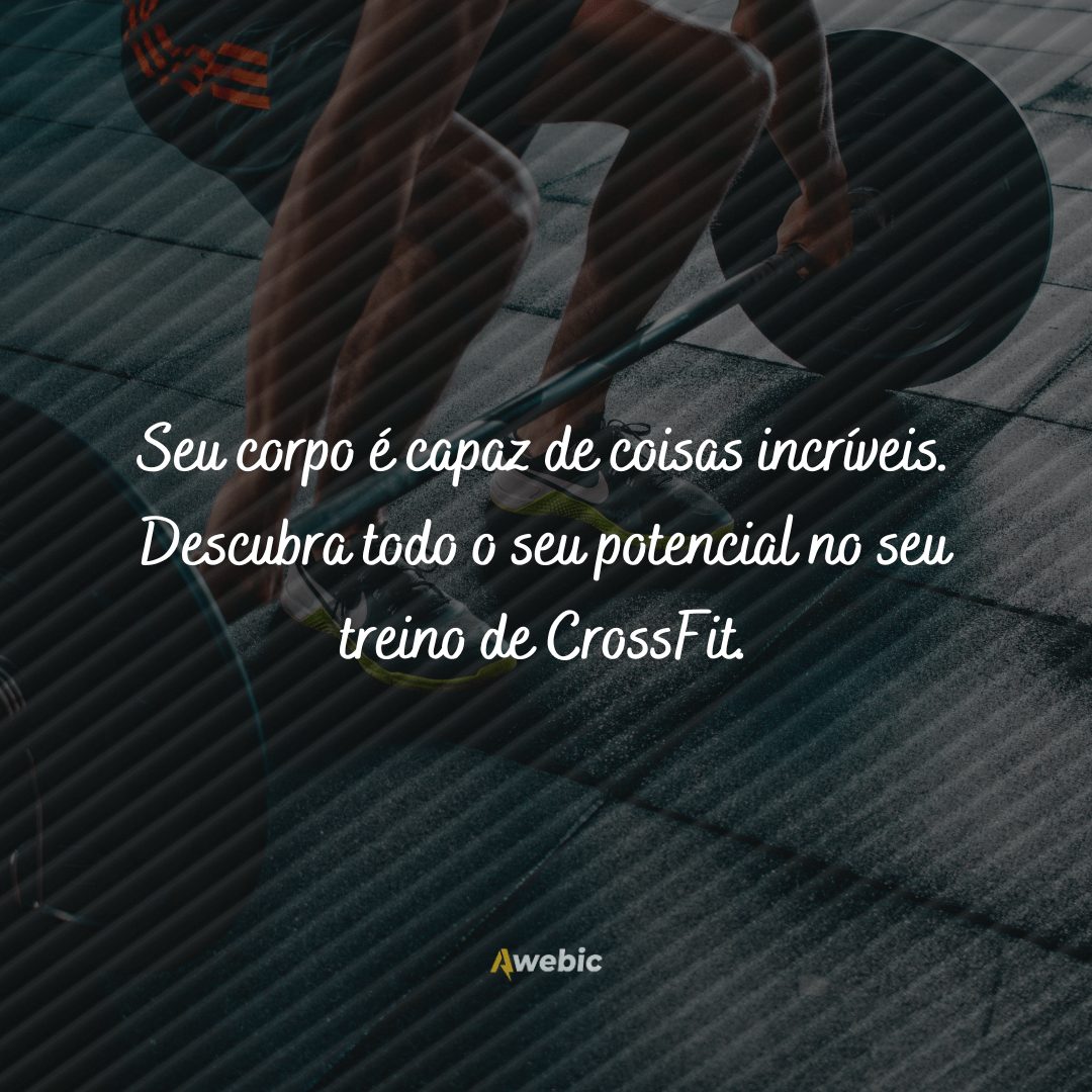 Frases para CrossFit para motivar