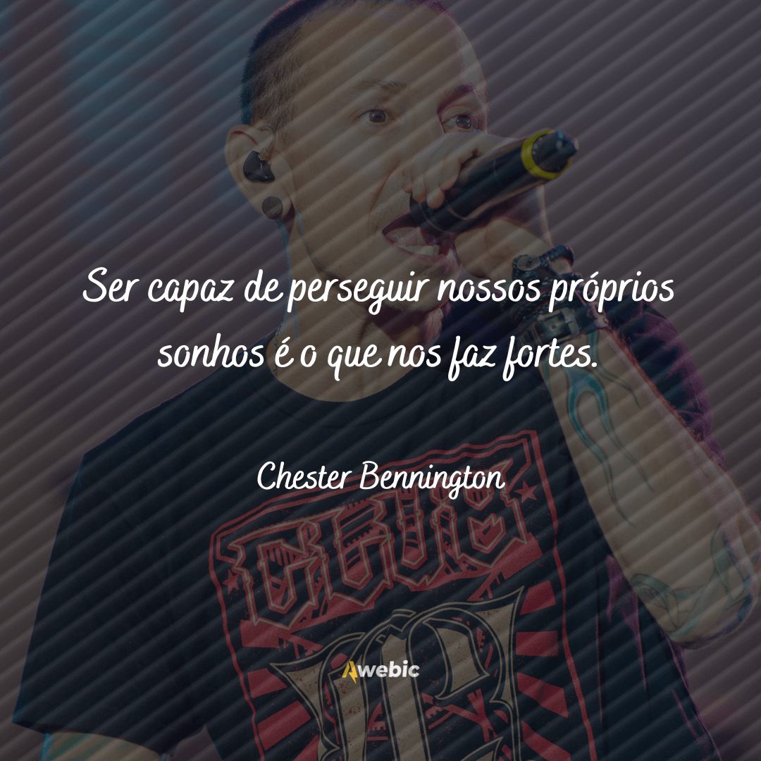 Frases para o aniversário Chester Bennington