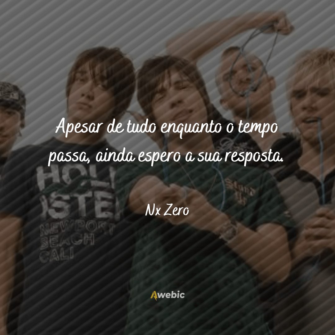 Legendas com músicas de Nx Zero para quem amou ser emo